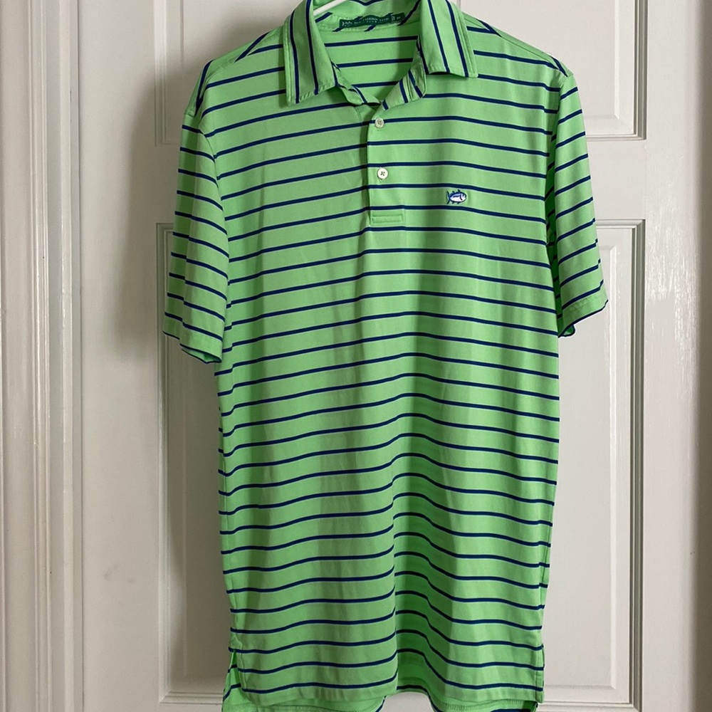 Southern Tide Striped Polo